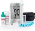 Produktbild: Medisana MediTouch 2 Connect Blutzuckermessgerät mg/dL mmol/L Starterset Silber
