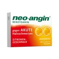 Produktbild: neo-angin Benzydamin gegen akute Halsschmerzen - Zitronengeschmack - zuckerfrei
