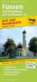 Produktbild: Freytag & Berndt Fussen and surroundings, cycling and hiking map 1:50,000 (Map)