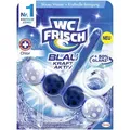 Produktbild: WC FRISCH Kraft Aktiv Blauspüler Chlor 50g WC Reiniger Toilettenreiniger