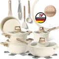 Produktbild: Just Perfecto JL-888: Küchenbatterie im Granit-Look, beige, 14-teilig