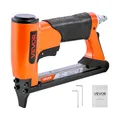 Produktbild: VEVOR Drucklufttacker, Druckluftnagler für Feindrahtklammern der Serie 71, 9,5 mm Krone, 6–16 mm Länge, max. 180 Stk. Druckluft Nagelpistole für Polsterarbeiten, Holzarbeiten, Heimwerkerprojekte