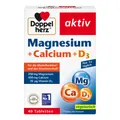 Produktbild: DOPPELHERZ Magnesium+Calcium+D3 Tabletten 40 St.