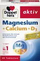 Produktbild: Doppelherz | Aktiv Magnesium + Calcium| 40 Tabletten