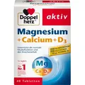 Produktbild: Doppelherz | Aktiv Magnesium + Calcium| 40 Tabletten