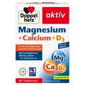 Produktbild: Queisser Pharma GmbH & Co. KG DOPPELHERZ Magnesium+Calcium+D3 Tabletten 73.5 g 01922316