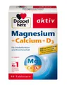 Produktbild: Doppelherz Magnesium Calcium Vitamin D3  40 Tabletten  PZN 01922316