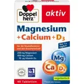Produktbild: DOPPELHERZ Magnesium+Calcium+D3 Tabletten 40 St. PZN 01922316