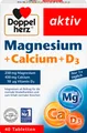 Produktbild: Doppelherz Magnesium + Calcium + Vitamin D3 Tabletten 40 St.