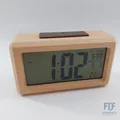 Produktbild: RWSRW Wecker Digital aus Holz mit Großem LCD-Display Wecker Batteriebetrieben mi