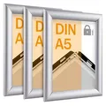 Produktbild: SPRINTIS Klapprahmen silber 14,8 x 21,0 cm, 3 St.