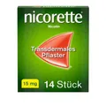 Produktbild: nicorette TX Pflaster mit 15 mg Nikotin zum Rauchen aufhören