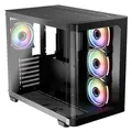 Produktbild: LC-Power Gehuse 8001B Pro-Storm Dark ohne Netzteil (ATX, mATX, Mini-ITX) (ATX GAMING 8001B)