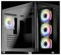 Produktbild: LC Power LC-8001B-ON Micro-Tower Gaming-Gehäuse Schwarz