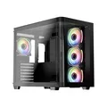 Produktbild: LC Power Gaming-PC Gehäuse LC-8001B-ON Midi-Tower schwarz