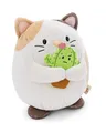 Produktbild: NICI MYMOCHI Kuscheltier Katze Angy 16 cm mit Kaktus in Geschenkbox 11x12x6,5 cm, Flauschiges Stofftier zum Kuscheln, Spielen und Liebhaben - 61147