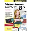Produktbild: Markt & Technik Visitenkarten Druckerei 8.5 Gold Edition Vollversion, 1 Lizenz