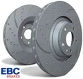 Produktbild: 2x Bremsscheibe EBC Brakes GD7241 2 Bremsscheiben