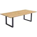 Produktbild: Esstisch Eckig Avencia Inkl. U-fuß - 240 X 120 Cm Farbe: Light Oak Tisch Esszimmertische Runder Esstisch - Home Deluxe