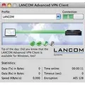 Produktbild: LANCOM Advanced VPN Client Mac OS 10.6/10.5  ( 1 Licence) Deutsch - Englisch