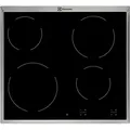 Produktbild: Electrolux EHF16240XK - Schwarz - Integriert - Keramik - Keramik - 4 Zone(n) - 4 Zone(n) - Schwarz