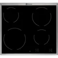 Produktbild: 7332543486588 Electrolux EHF16240XK hob Black Built-in Zone Ceramic hob 4 zone(s