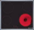 Produktbild: 4242005283439 Bosch Serie 4 PKE645BB2E Hob Black Built-in Ceramic 4 zone(s) BOSC