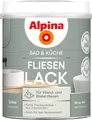 Produktbild: Alpina Bad & Küche Fliesen-Lack Salbei – seidenmatter Fliesenlack für Wandfliesen im Innenbereich, feuchtraumgeeignet & streichfertig, ideal für Badezimmer, Küche & WC – 0,75 L