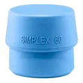 Produktbild: Halder Schonhammerkopf Simplex D 60 mm weich, blau