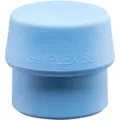 Produktbild: Halder Schonhammerkopf SIMPLEX Kopf-Ø 60 mm TPE-soft blau weich (3201.060)