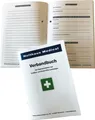 Produktbild: ALUDERM Verbandbuch DIN A 5 mit vorgedruckten Spalten