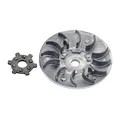Produktbild: Riemenscheibe liegend kompatibel mit Peugeot Jetforce C-Tech TSDI Ludix Lüfterrad Steigscheibe