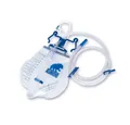 Produktbild: Asid Bonz GmbH Urinbeutel UROSID 2000 S, geschlossenes System, 120 cm, Kreuzventil waagerecht (1 St), latexfrei
