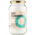 Produktbild: Bio Kokosöl CocoNativo - 1000mL (1L) - Bio Kokosfett, Kokosnussöl, Premium, Nativ, Kaltgepresst, Rohkostqualität, Rein (1000ml) - zum Kochen, Braten und Backen, für Haare und Haut