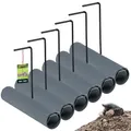 Produktbild: KOTARBAU® Maulwurffalle Lebendfalle mit Melder PVC Maulwurf Fallen Wühlmausfalle Lebendfalle tierfreundlich 6er Set 25 cm