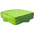 Produktbild: BIG Sandkasten Sandy mit Hard-Cover mit bespielbarer Abdeckung 138 x 138 cm