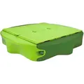 Produktbild: BIG Sandkasten Sandy mit Hard-Cover mit bespielbarer Abdeckung 138 x 138 cm