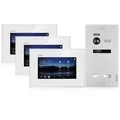 Produktbild: Video Türsprechanlage für 1 Familienhaus, 3x Monitore, Balter EVO