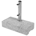Produktbild: doppler Granitsockel ACTIVE Balkon 25 kg, Hellgrau