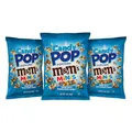Produktbild: 3er Paket Candy Pop Popcorn M&M’s Minis – 3x28g Beutel | Süß-Salziger Kino-Snack mit Schokolade | US-Import Snack