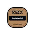 Produktbild: Zeck Angeln Raubfischvorfach Stahlvorfach Meterware - 7x7 Steel Wire 6kg 5m