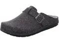 Produktbild: Rohde Herren Pantoffel aus recyceltem Softfilz Riemen mit Schnalle Rodigo-H 6747, Größe:43 EU, Farbe:Grau