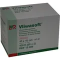 Produktbild: VLIWASOFT Vlieskompressen steril 10x10 cm 6l., 100 St PZN 08900890