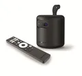 Produktbild: Thomson Vega PG35B Tragbarer Full HD Beamer, Smart LED Projektor mit Google TV, integriertem Akku, 350 ANSI Lumen, Autofokus, HDR10, Dolby Digital+, WiFi, Projektion an die Decke – Hartschalenkoffer