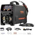 Produktbild: VEVOR Pro MIG-Schweißgerät, 250 Ampere, gasloses MIG, Gas-MIG, MMA, Lift-TIG, MIG Pluse mit IGBT-Wechselrichtertechnologie und LCD-Bildschirmanzeige
