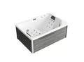 Produktbild: TroniTechnik® Outdoor Whirlpool Spa GALERA 190cm x 130cm mit Heizung, Hydromassage, Farblicht