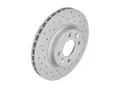 Produktbild: ZIMMERMANN Bremsscheibe 470540352 Vorderachse Gelocht 258mm 22mm für RENAULT DACIA SMART