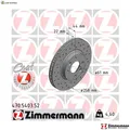 Produktbild: 2x BREMSSCHEIBE 470.5403.52 FÜR RENAULT CLIO/IV/Sport/Tourer/SPORT/TOURER/MIO