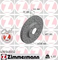 Produktbild: 2x ZIMMERMANN 470.5403.52 Bremsscheibe für DACIA RENAULT SMART