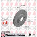 Produktbild: 2x ZIMMERMANN Sport Z Bremsscheibe 470.5403.52